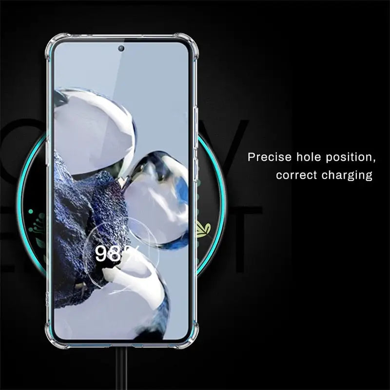 the new samsung x smartphone is shown with the screen protector