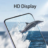 a phone with a dolphin jumping out of it