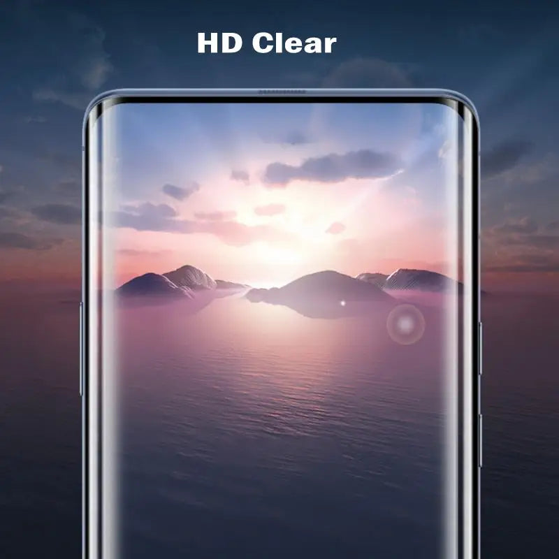 the samsung smartphone with the screen open showing the screen and the camera