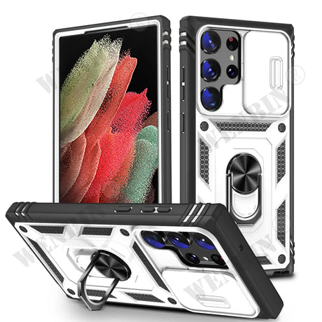 samsung galaxy note 10 plus case, punk armor hybrid hybrid hybrid tpunkl case with kickstant, kickstant, kickstan