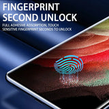 the samsung smartphone with fingerprint scan