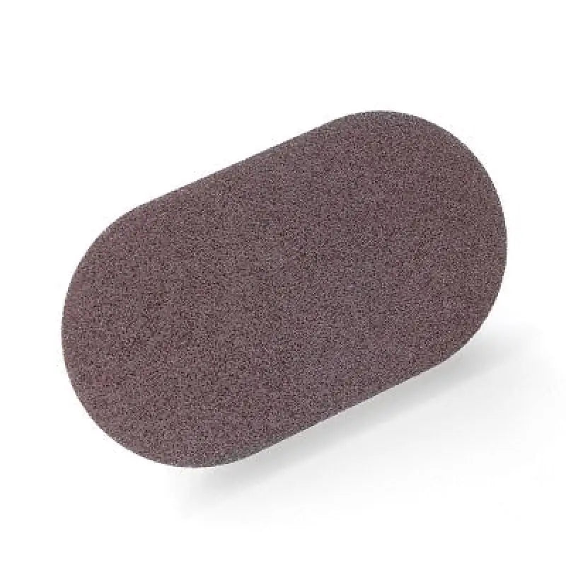 a purple sanding pad on a white background