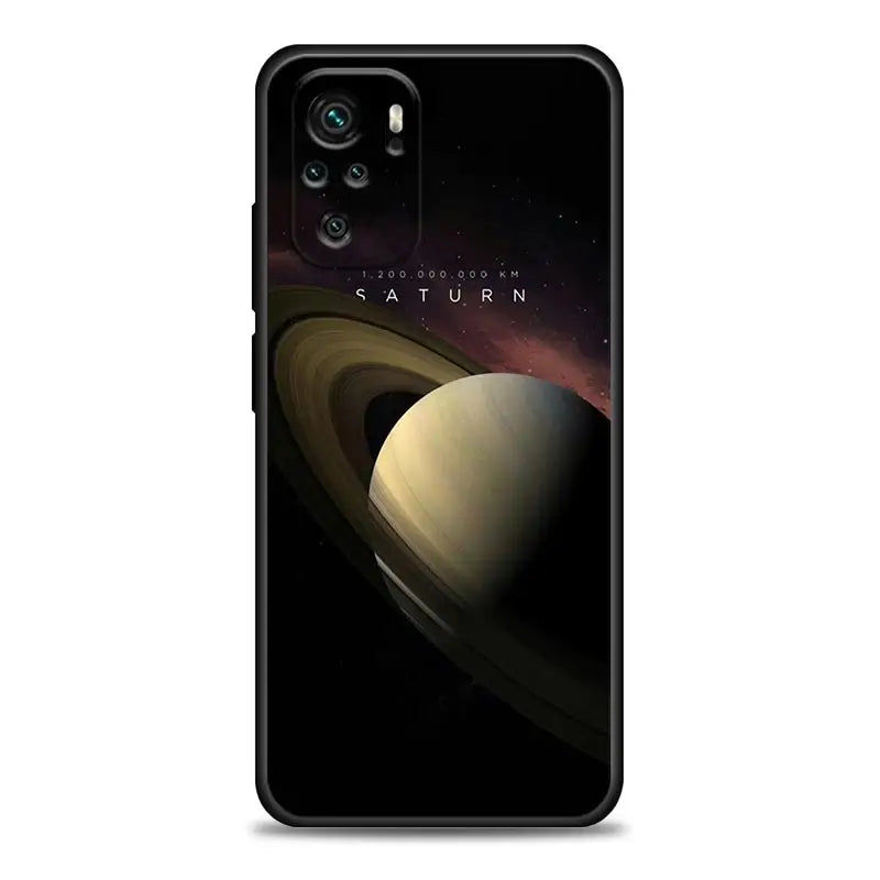 the planet saturn phone case