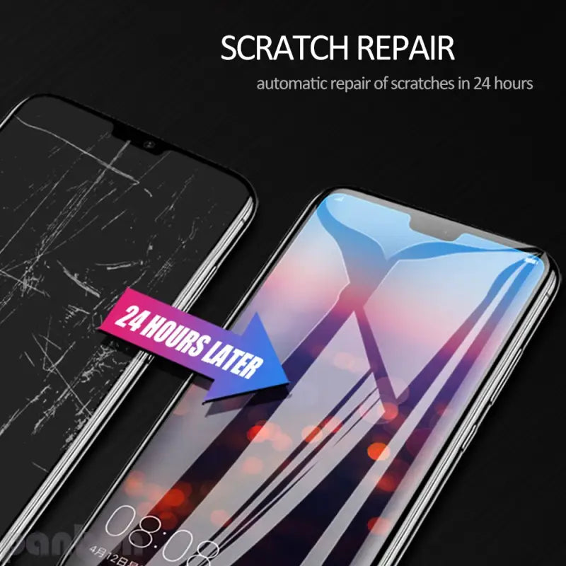 scratch - resistant tempered screen protector for iphone x