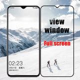 a smartphone with the text view window full screen