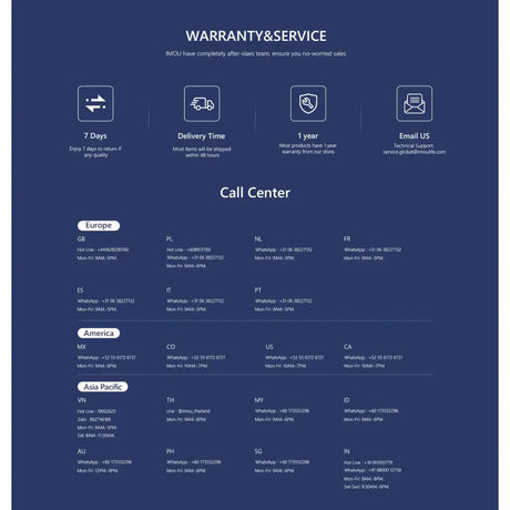 A screenshot of a phone screen showing the warrant and service options