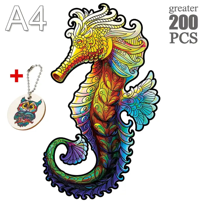 a4 seahorse tattoo kit