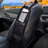 car seat belt with phone holder