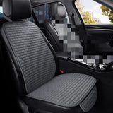 the seat covers are made from a combination of polyester and polyester
