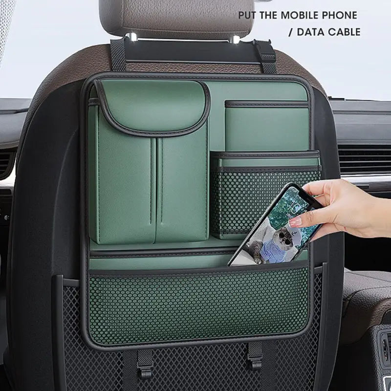 car seat back organizer