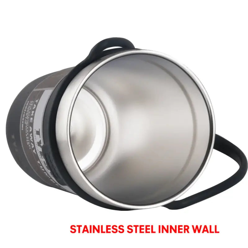 stainless steel pot with handle