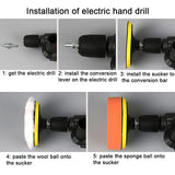 the four stages of the electric drill