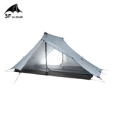 3 season tent with the fly fly