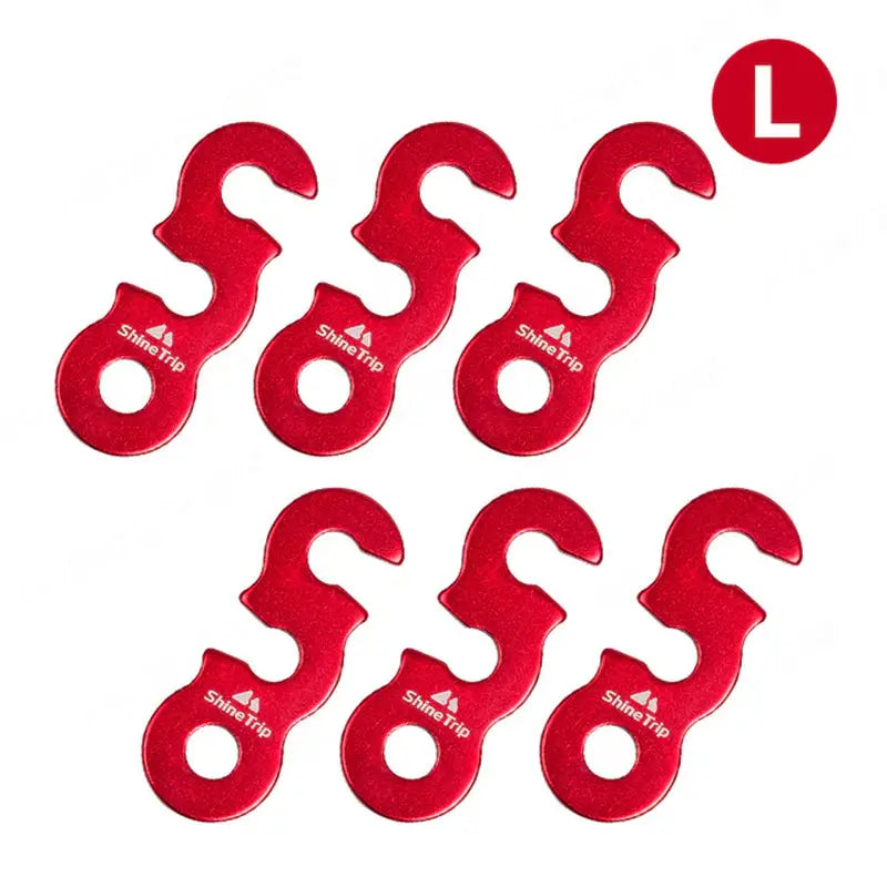 10 pcs red plastic bottle openers with screws