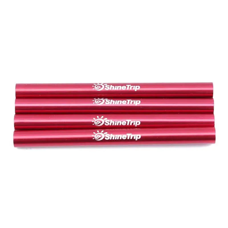 sinp aluminum shock bars red