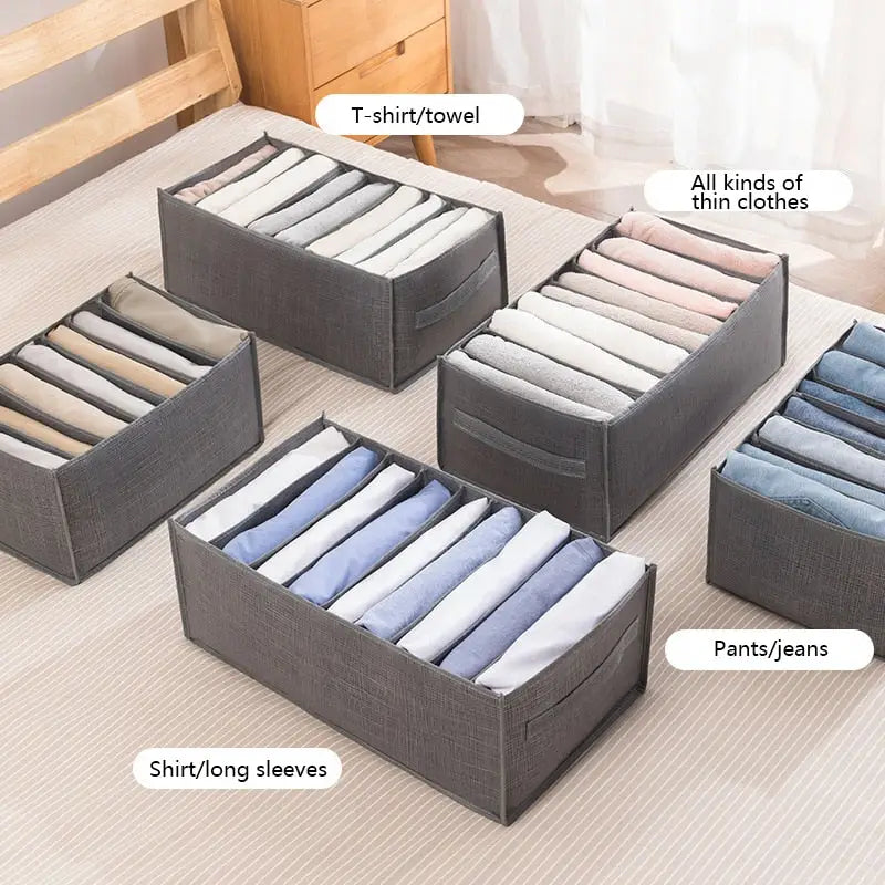 the four layers of fabric storage box