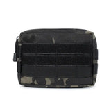 the black cam camo utility pouch