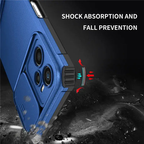 Shock absorption and fall protection case for iphone 11