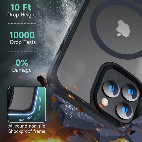 the iphone case is designed to protect the screen from damage