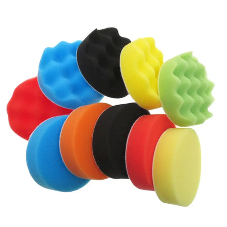 a set of six colorful silicone balls