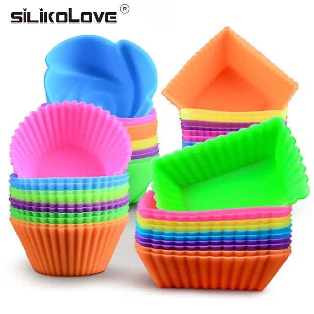 silicon silicona cupcakes