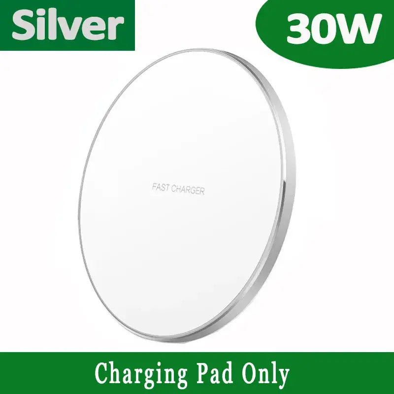 Silver charging pad 3v