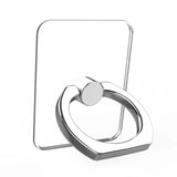 a silver ring on a white background