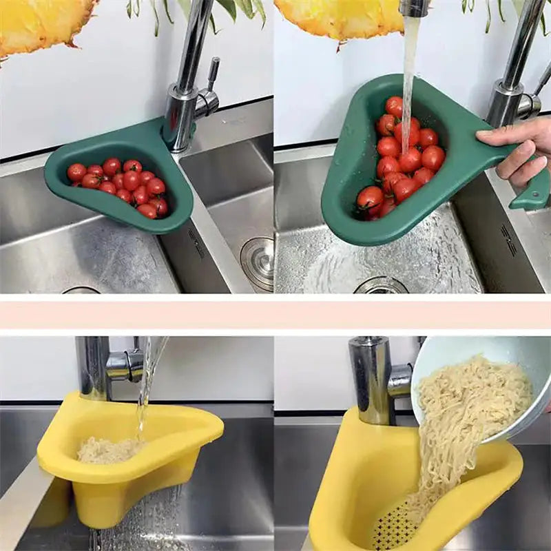 arafed image of a person washing tomatoes in a sink