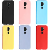 Six colorful smartphone cases.