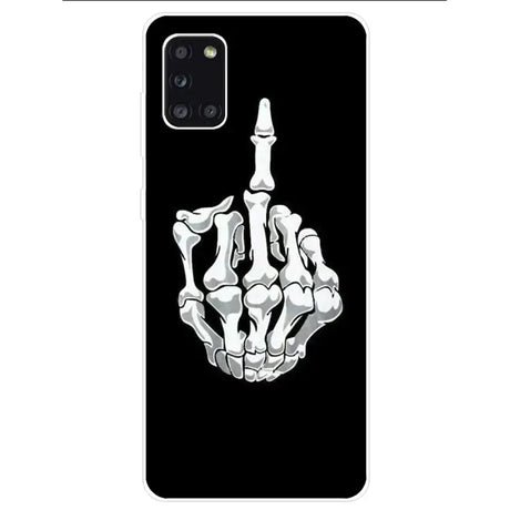 The skeleton phone case