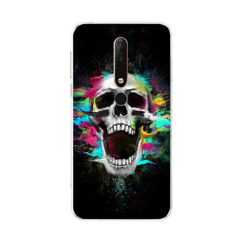 skull phone case