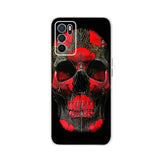skull with roses phone case