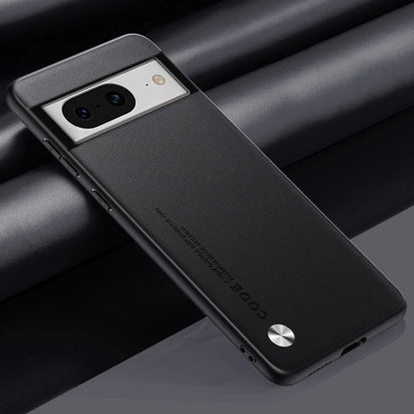 Sleek black smartphone case with a distinctive camera cutout and metallic accent.