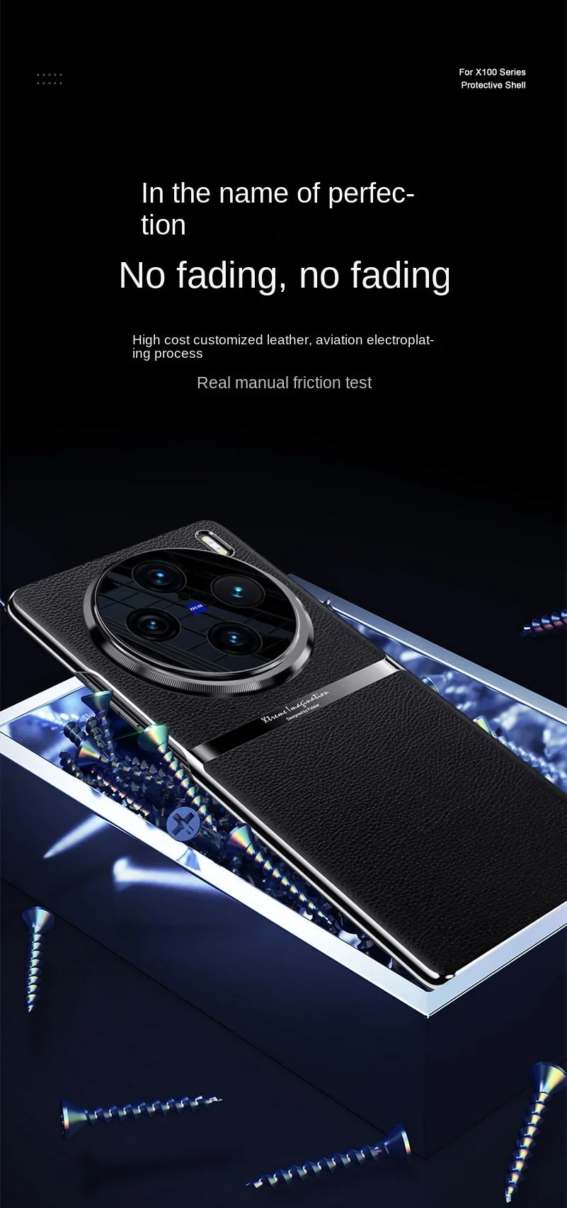 Sleek black smartphone with a prominent circular camera module on its back.