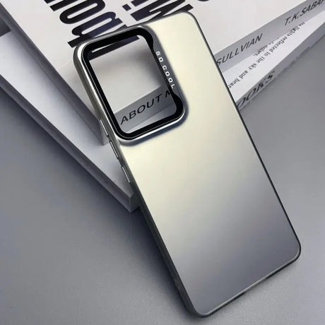 Sleek smartphone case with a prominent camera cutout.