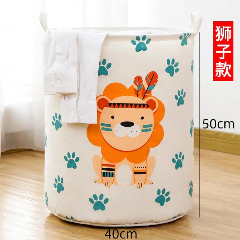 a small bag with a cartoon animal on it
