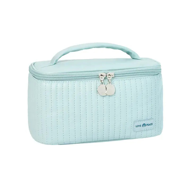 the small cosmetic bag in blue