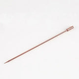 a small metal pin with a long metal handle
