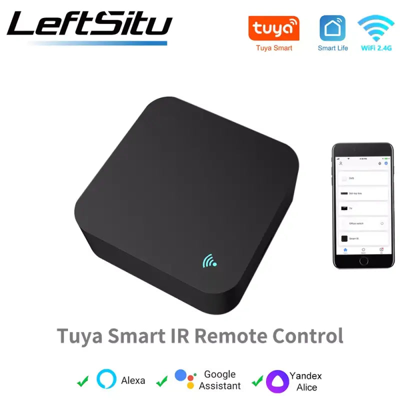 a smart device with a remote control and a smart phone