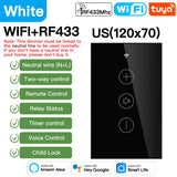 Smart dimmer switch with WiFi and RF433 connectivity.