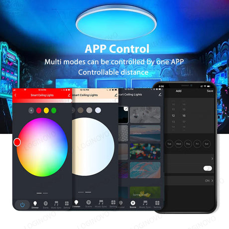 a smart home app control system with a remote control