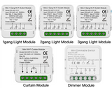 Smart home automation modules.