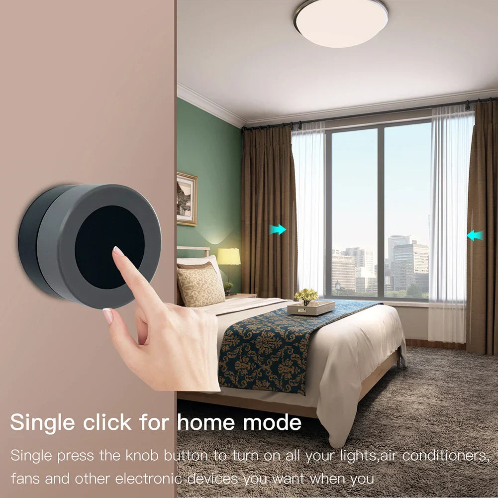 Smart home control knob.
