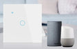 A smart home device with the voice control button