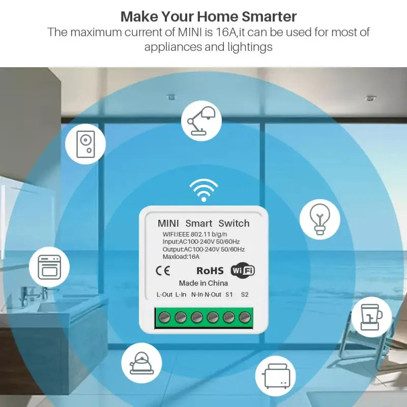 a smart home security system with a smart home app