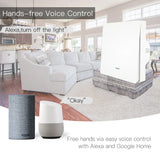 Smart home voice control setup.
