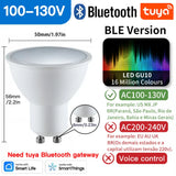 Smart LED light bulb.
