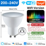 Smart LED light bulb.