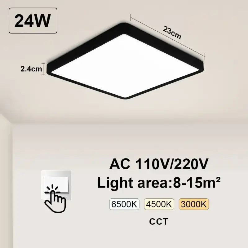 a ceiling light with a white background