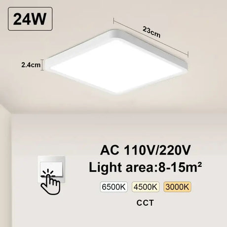 led panel ceiling light